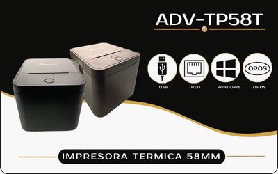 Impresora Térmica ADV-TP58T Advanced POS